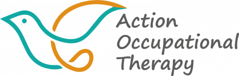Action Occupational Therapy + Logo
